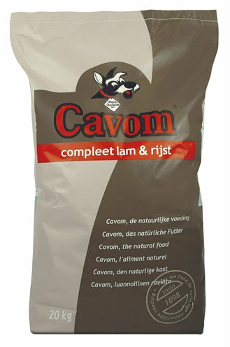 Cavom Compleet Lam/Rijst 20 KG