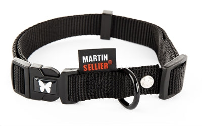Martin Halsband Verstelbaar Nylon Zwart 30-45X1,6 CM