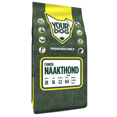 Yourdog Chinese Naakthond Pup 3 KG
