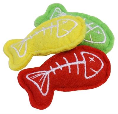 Cat 'N' Caboodle Catch Of The Day Vis 9X4X2,5 CM 3 ST - Pet4you