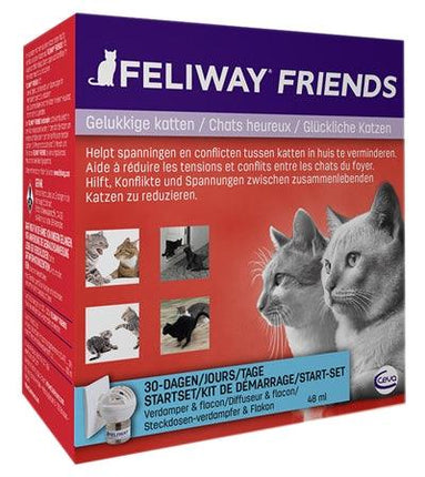 Feliway Friends Startset Verdamper + Vulling 48 ML - Pet4you
