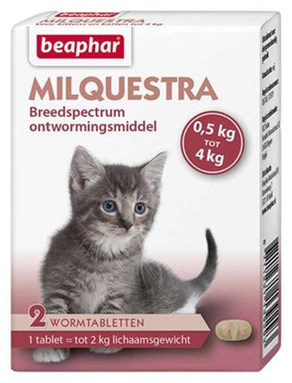 Beaphar Milquestra Kleine Kat / Kitten 2 TBL - Pet4you