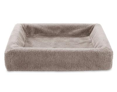 Bia Bed Fleece Hoes Hondenmand Taupe BIA-2 60X50X12,5 CM - Pet4you