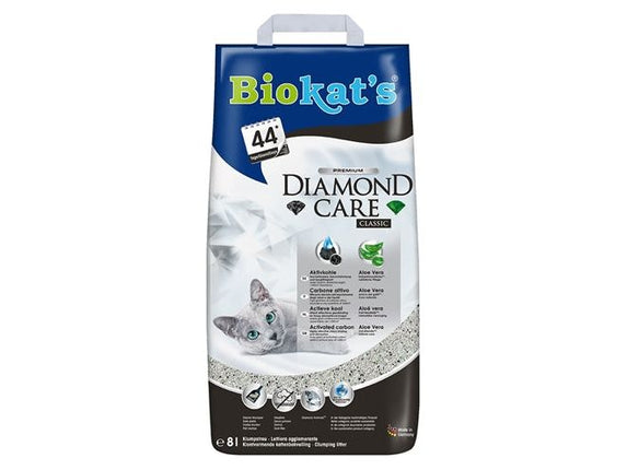 Biokat's Kattenbakvulling Diamond Care Classic 8 LTR - Pet4you
