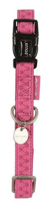 Macleather Halsband Roze 20-40X1,5 CM - Pet4you