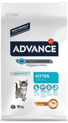 Advance Cat Kitten Chicken / Rice 10 KG - Pet4you