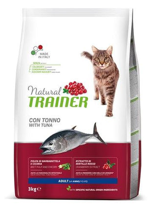 Natural Trainer Cat Adult Tuna 3 KG - Pet4you