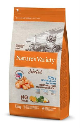 Natures Variety Selected Sterilized Norwegian Salmon 1,25 KG - Pet4you