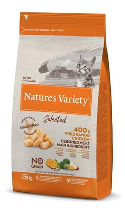 Natures Variety Selected Kitten Free Range Chicken 1,25 KG - Pet4you