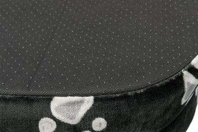Trixie Hondenmand Jimmy Ovaal Zwart Met Pootprint 44X35 CM - Pet4you