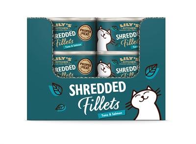 Lily's Kitchen Tuna / Salmon Shredded Fillets 24X70 GR - Pet4you