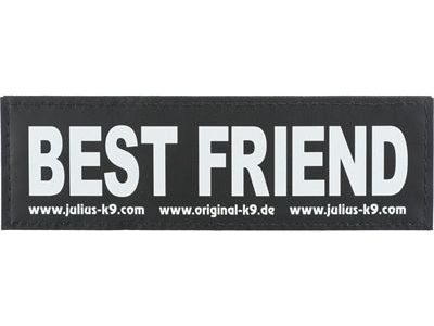 Julius K9 Labels Voor Power-Harnas / Tuig Best Friend LARGE - Pet4you