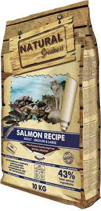 Natural Greatness Salmon Sensitive Medium 10 KG - Pet4you