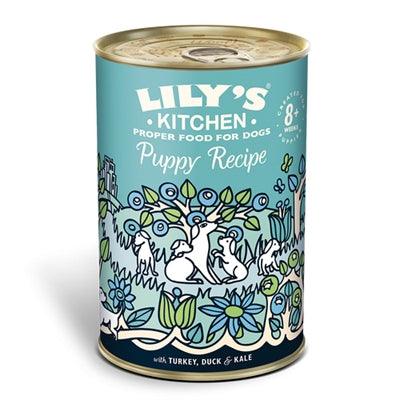 Lily's Kitchen Dog Puppy Recipe Turkey / Duck / Kale 6X400 GR - Pet4you