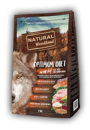 Natural Woodland Optimum Mini / Medium Breed Diet 2 KG - Pet4you