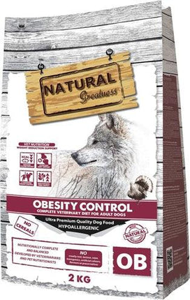 Natural Greatness Veterinary Diet Dog Obesity Control Adult 2 KG - Pet4you