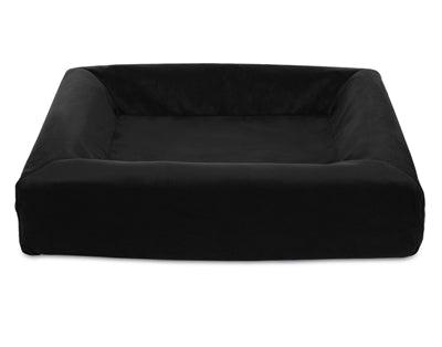 Bia Bed Royal Fluweel Hoes Hondenmand Zwart BIA-2 60X50X12,5 CM - Pet4you
